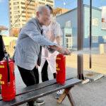 2025.10　消火器訓練もバッチリ